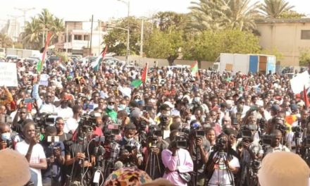 MASSACRES DE GAZA - Le peuple sénégalais se mobilise pour la Palestine