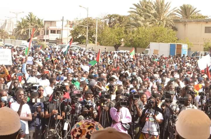 MASSACRES DE GAZA - Le peuple sénégalais se mobilise pour la Palestine