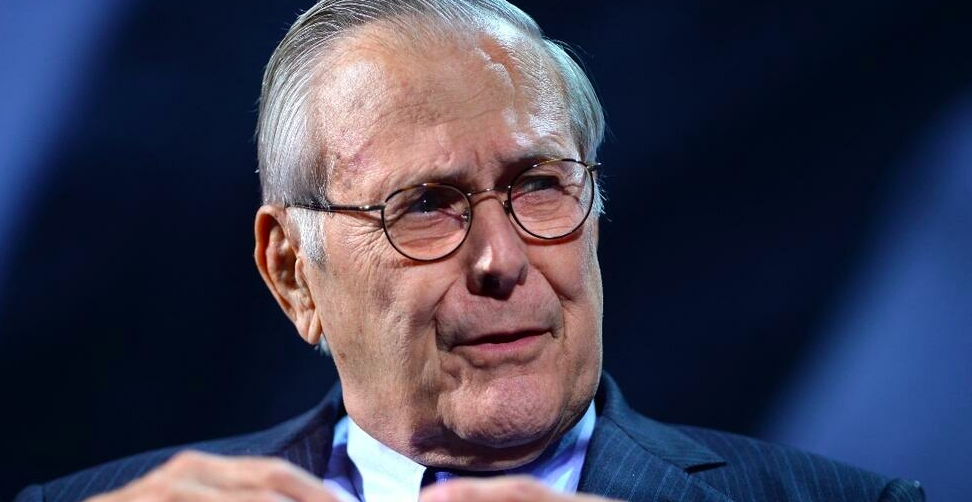 Décès de Donald Rumsfeld, secrétaire à la Défense du président George W. Bush