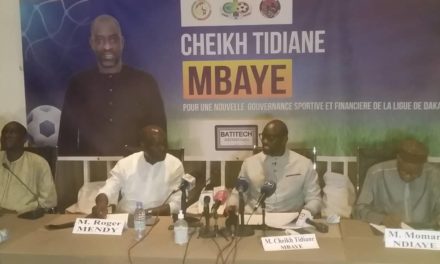 CHEIKH TIDIANE MBAYE - " Je suis candidat pour apporter du sang neuf à la Ligue de Dakar"