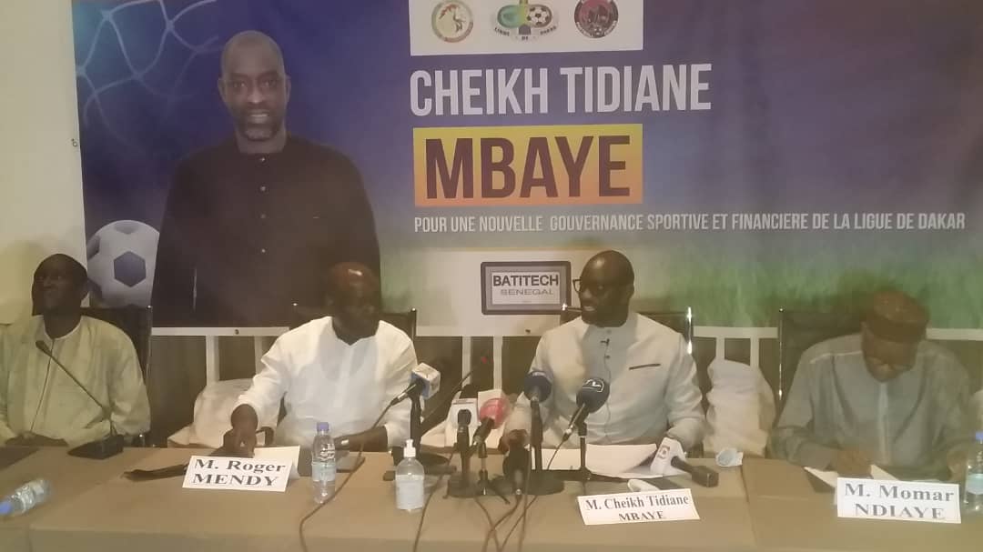 CHEIKH TIDIANE MBAYE - " Je suis candidat pour apporter du sang neuf à la Ligue de Dakar"