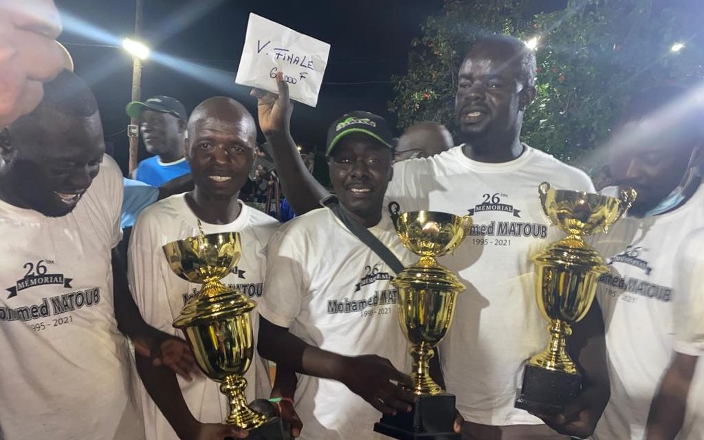 PETANQUE - MEMORIAL HAMOUDE MAATHOUB - La triplette rufisquoise sacrée