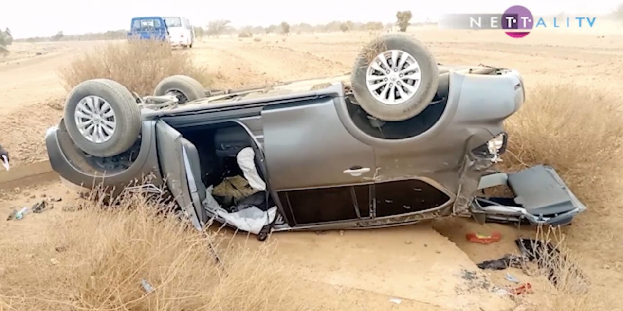 VIDEO - TOURNEES ECONOMIQUES DU PRESIDENT - Bara Doly de l'APR et Mbaye Peeh, victimes d'un accident de la route