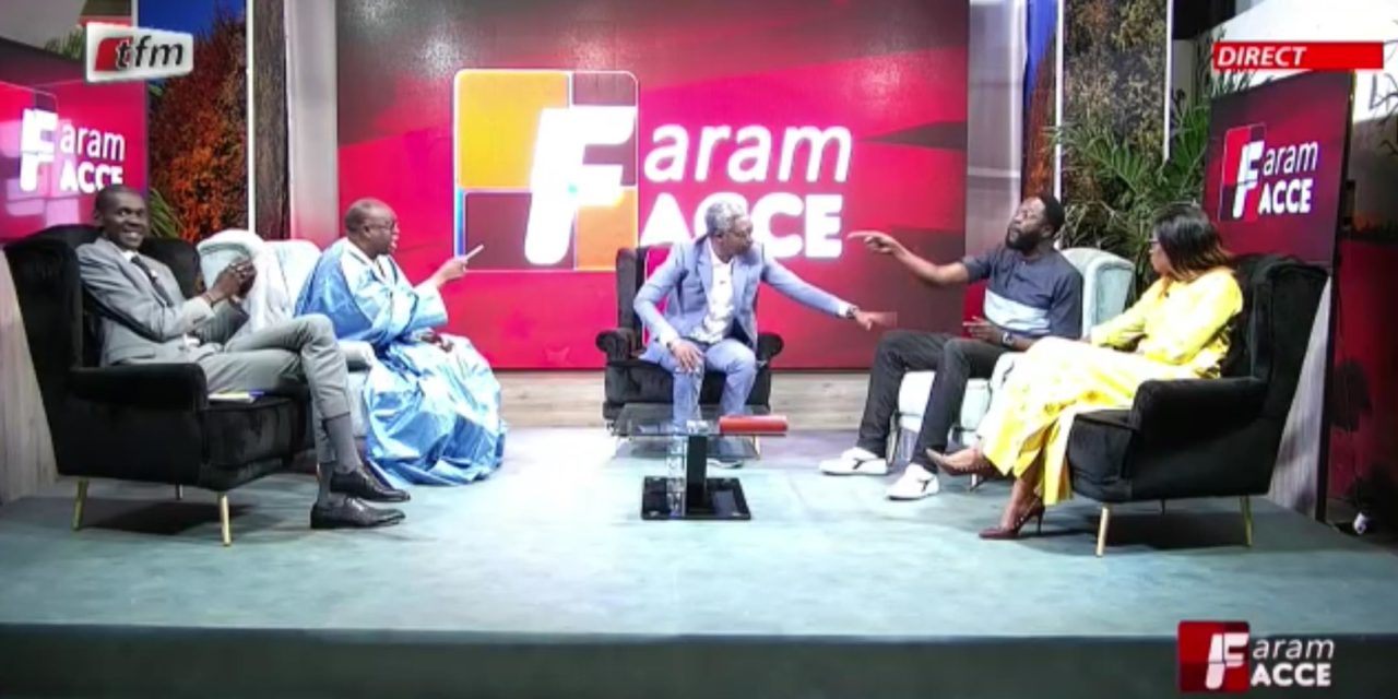 (VIDEO) - FARAM FACCE  - Me El hadji Diouf et Kilifeu s'insultent sur le plateau de la Tfm