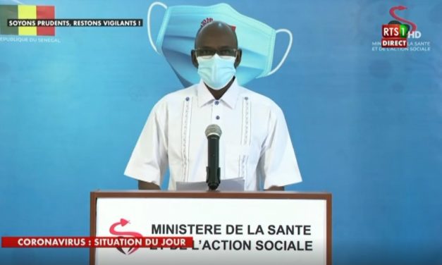 CORONAVIRUS AU SÉNÉGAL - 25 nouveaux cas, zéro décès et 474 malades