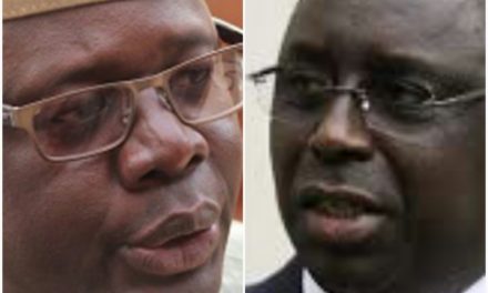 DJIBRIL WAR A MACKY SALL  - "Il est grand temps de se ressaisir"