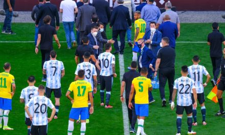 AMSUD - Le clasico Brésil-Argentine stoppé pour violation des protocoles sanitaires