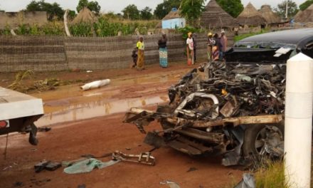 TAMBA - Moustapha Guirassy victime d'un accident de la circulation