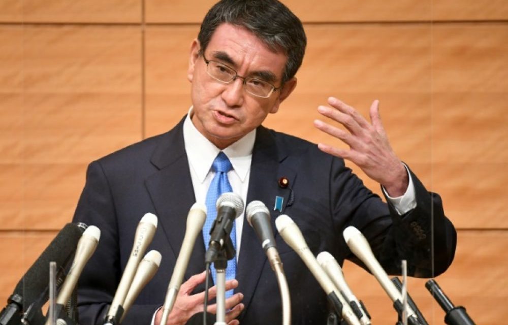 JAPON - Le très populaire Taro Kono entre dans la course pour diriger le parti au pouvoir