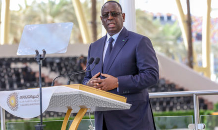 MACKY SALL A L'EXPO DE DUBAI - "Le Sénégal est sur la bonne voie..."