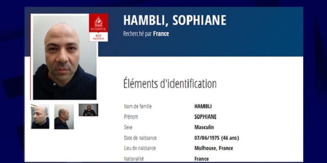 MAROC - Arrestation du baron français de la drogue Sofiane Hambli