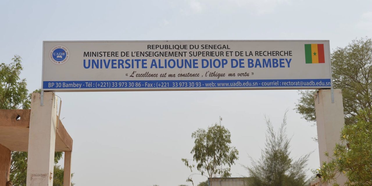 UNIVERSITE ALIOUNE DIOP DE BAMBEY : 3 étudiants placés sous mandat de dépôt
