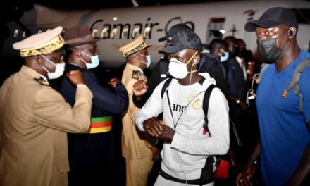 CAN 2021 - Les Lions bien arrivés au Cameroun