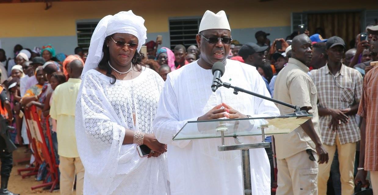 Macky Sall après son vote : "Que le meilleur gagne !"