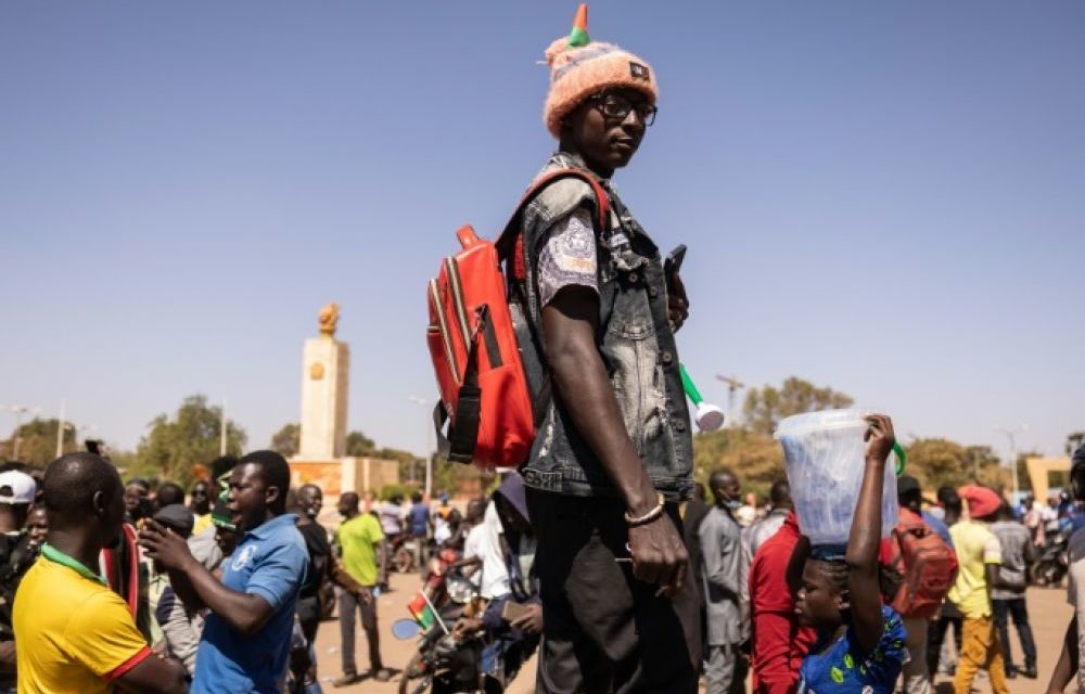 BURKINA FASO - Manifestation de soutien aux putschistes, Ouagadougou retrouve le calme