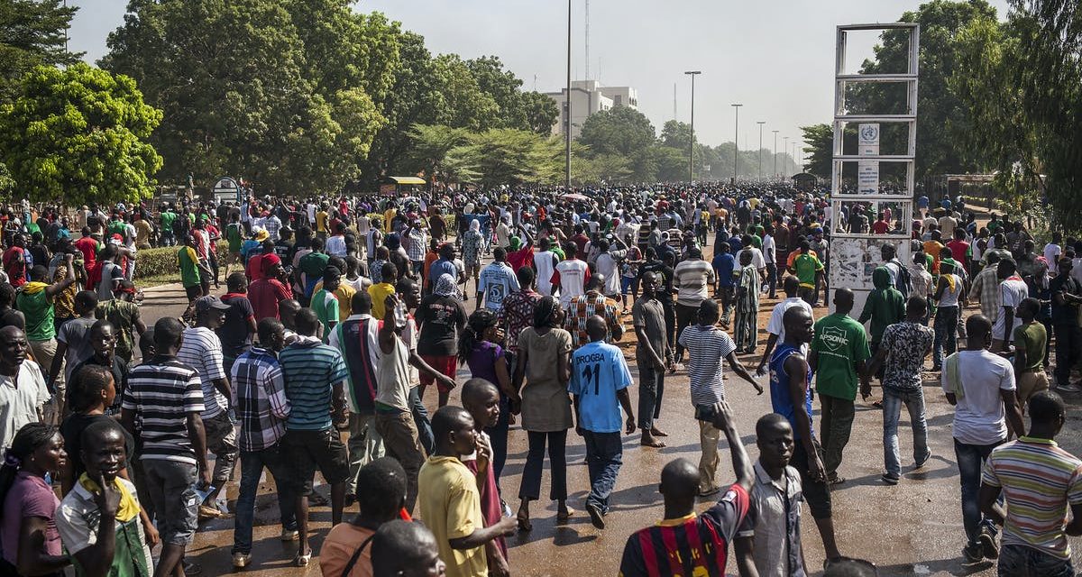 BURKINA  - Violents incidents après une interdiction de rassemblement