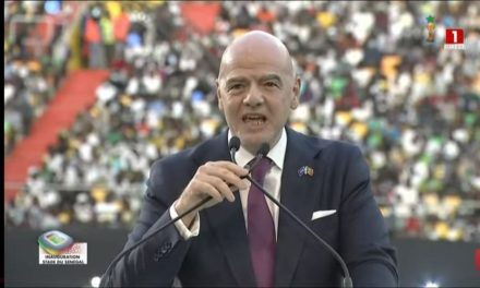 GIANNI INFANTINO - " Ce stade est digne d’une coupe du monde"