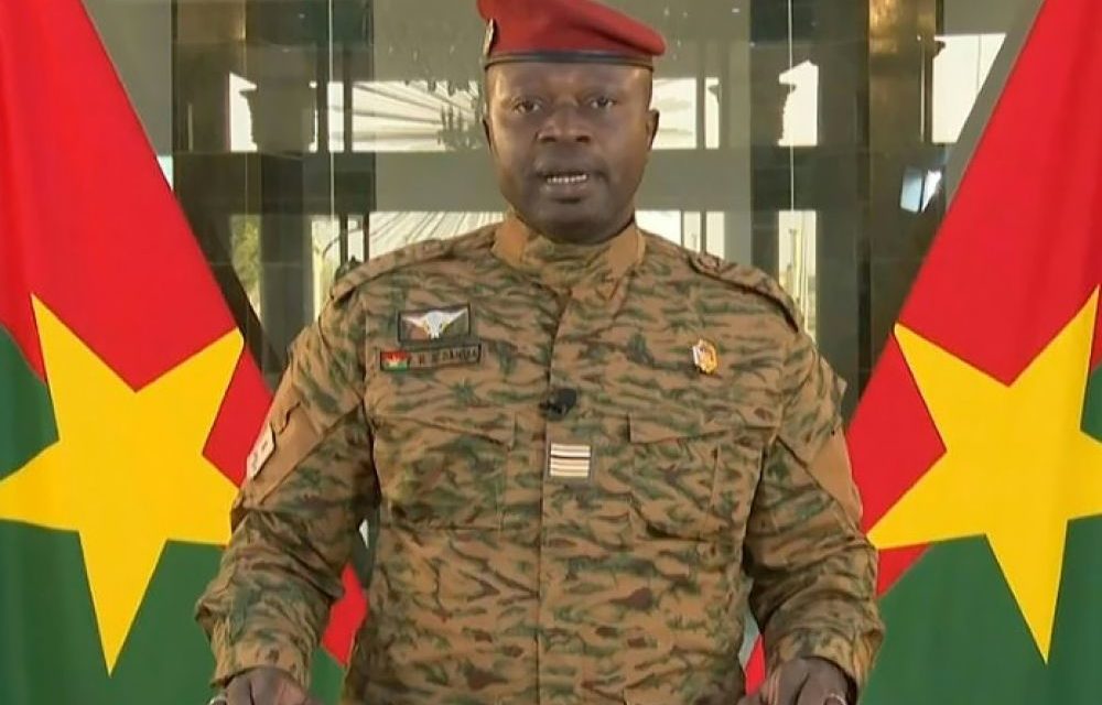 BURKINA - Le lieutenant-colonel Damiba déclaré président
