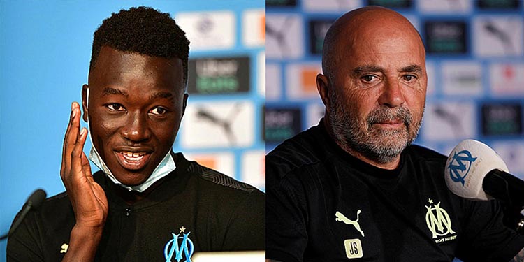 OLYMPIQUE DE MARSEILLE - Pape Guèye et sa vanne sur Sampaoli