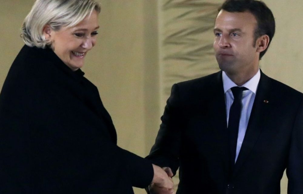 SONDAGE PRESIDENTIELLE FRANCE - l'écart se réduit encore au premier tour entre Macron et Le Pen