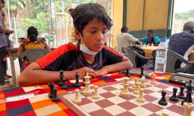 ÉCHECS/TOURNOI INTERNATIONAL U16 - Aidankrishna Sarkar éclipse les Mondialistes gabonais