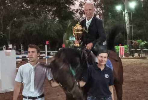 ÉQUITATION/11È CSO - Le retour gagnant de Bruno Rosière