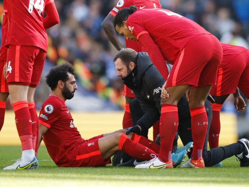 LIVERPOOL - Sorti sur blessure, Salah inquiète