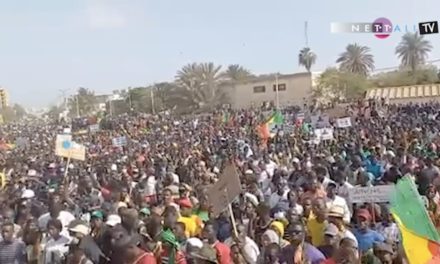 NETTALI TV - Images de la grande mobilisation de YEWWI ASKAN WI