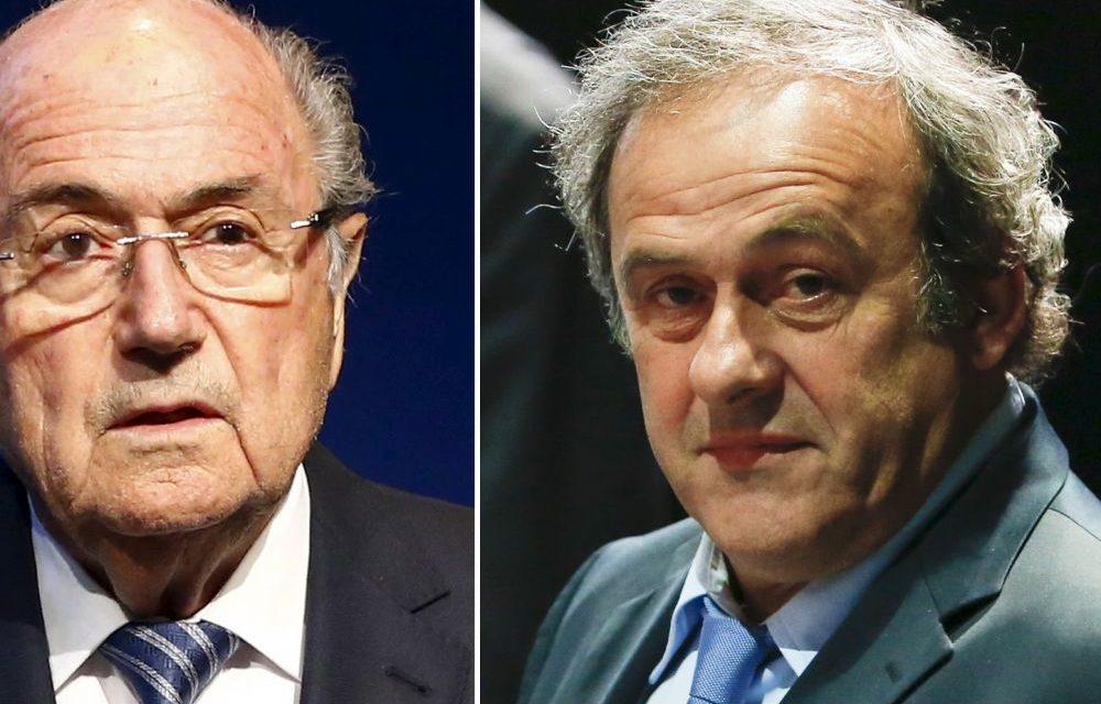 Blatter et Platini jugés en Suisse pour escroquerie