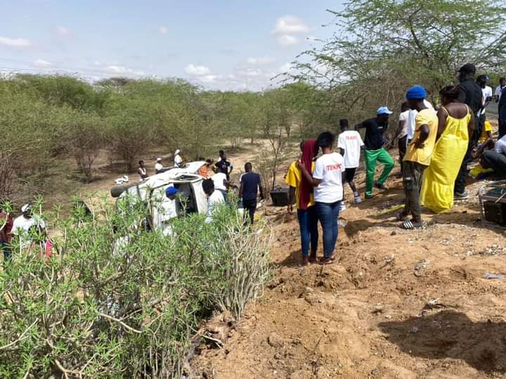 CAMPAGNE ÉLECTORALE - Le convoi de Yewwi victime d’un accident, plus de 20 blessés