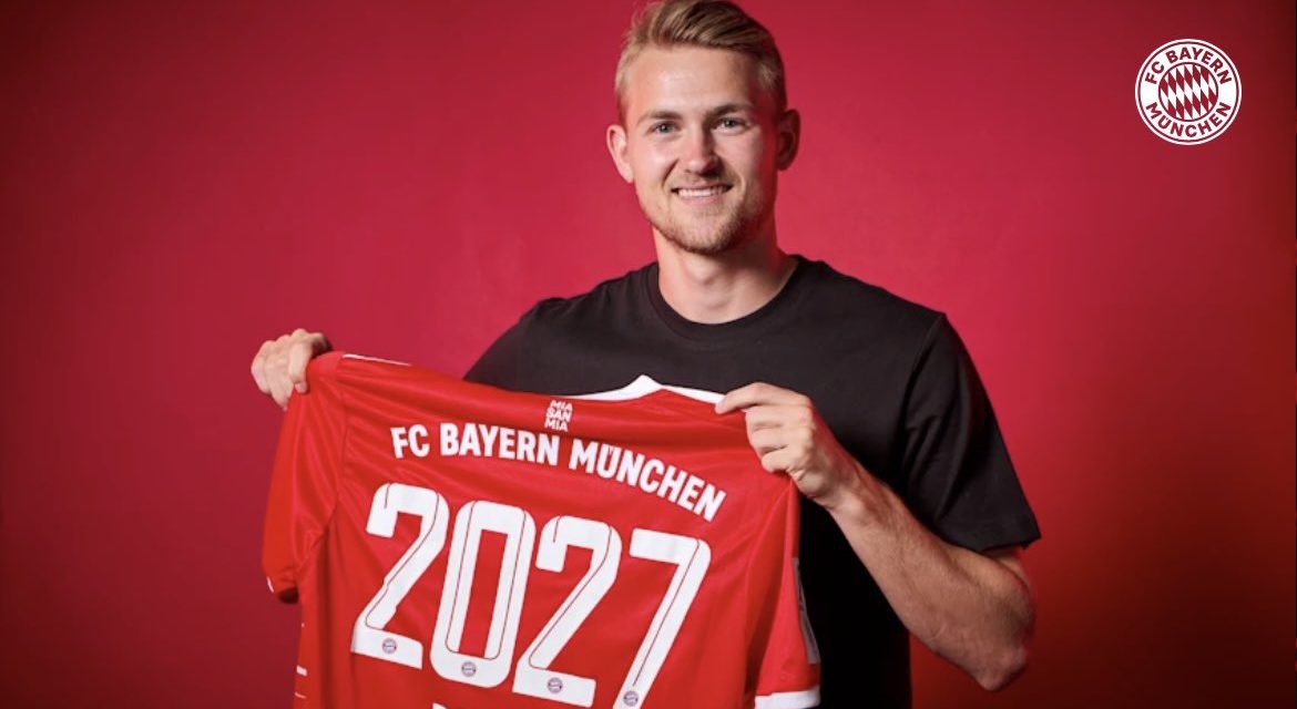 MERCATO - Matthijs de Ligt s'engage avec le Bayern Munich