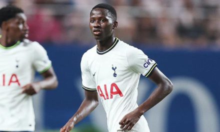 TOTTENHAM - Conte s’enflamme pour Pape Matar Sarr