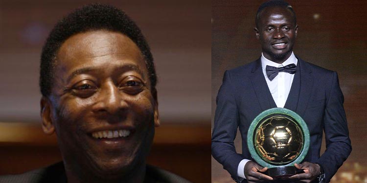 CAF AWARDS - Le Roi Pelé conquis par Sadio Mané