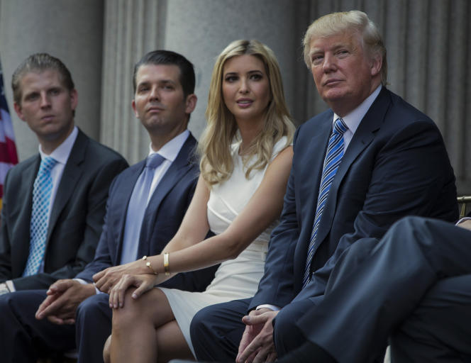 NEW YORK - Trump et ses enfants poursuivis pour fraude fiscale