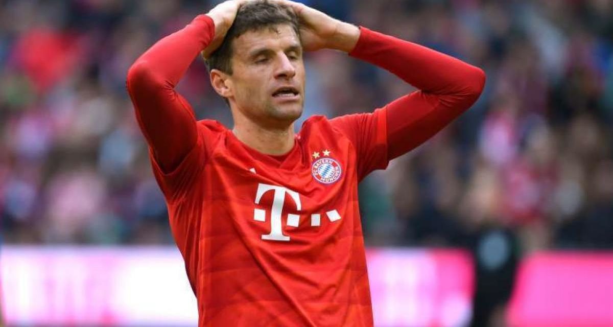 ALLEMAGNE - Thomas Müller cambriolé pendant le match Bayern-Barça