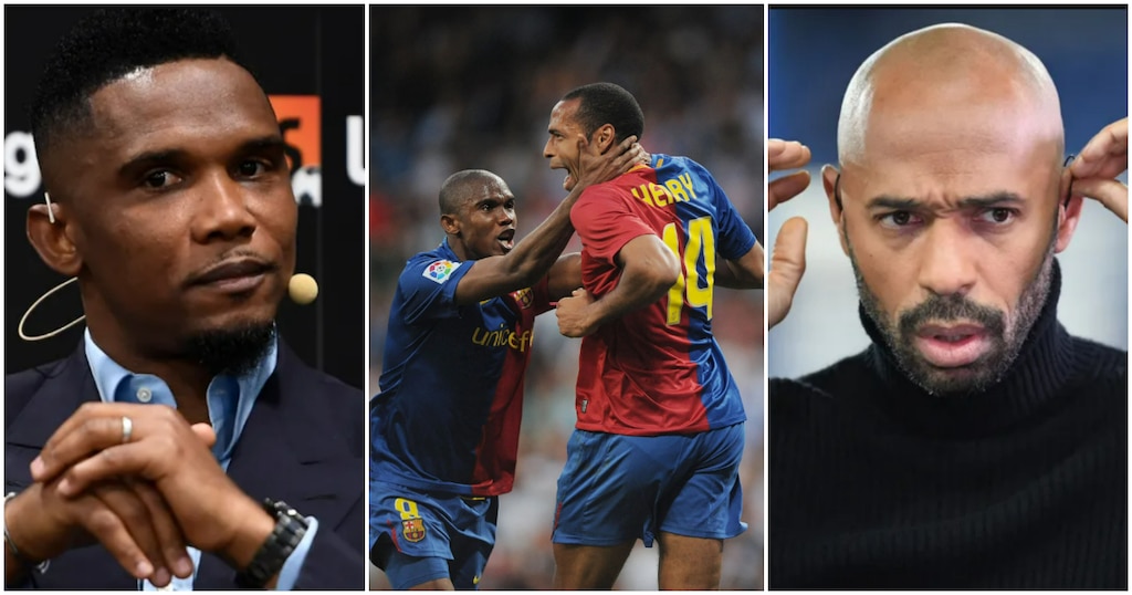 SAMUEL ETO'O - "Thierry Henry n'était pas du niveau d'Anelka"