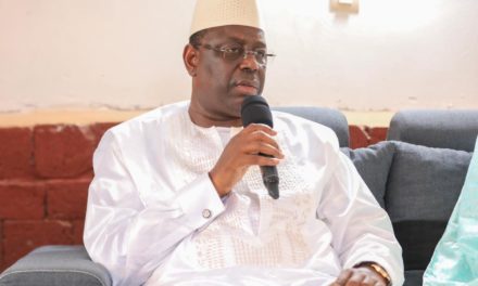 MACKY SALL AUX JEUNES DE SEDHIOU – "Ne vous laissez pas manipuler"