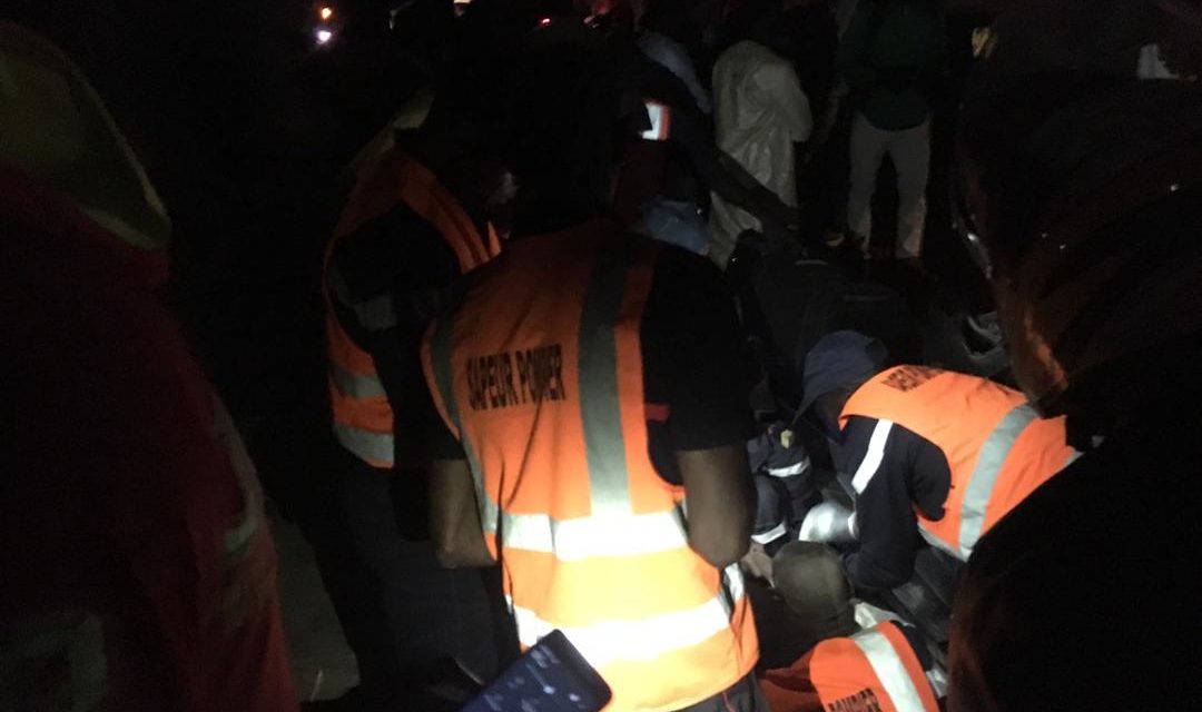 COLLISION ENTRE 2 CAMIONS DE DANGOTE ET DE LA CCE - 2 morts et un blessé