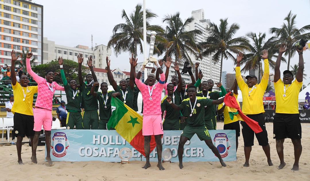 BEACH SOCCER/TOURNOI COSAFA - Le Sénégal sacré champion !