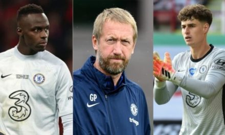 GRAHAM POTTER - "Edouard Mendy s’est blessé à mon arrivée, Kepa a bien joué"