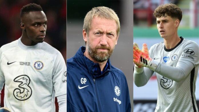 GRAHAM POTTER - "Edouard Mendy s’est blessé à mon arrivée, Kepa a bien joué"