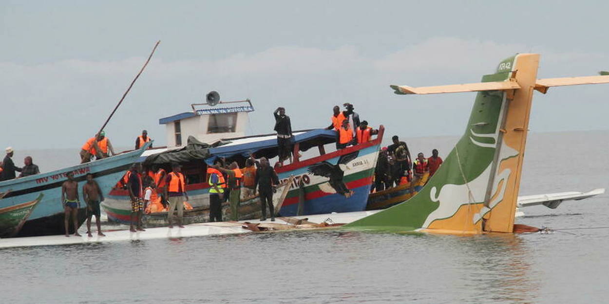 TANZANIE - 19 morts après le crash d’un avion dans le lac Victoria