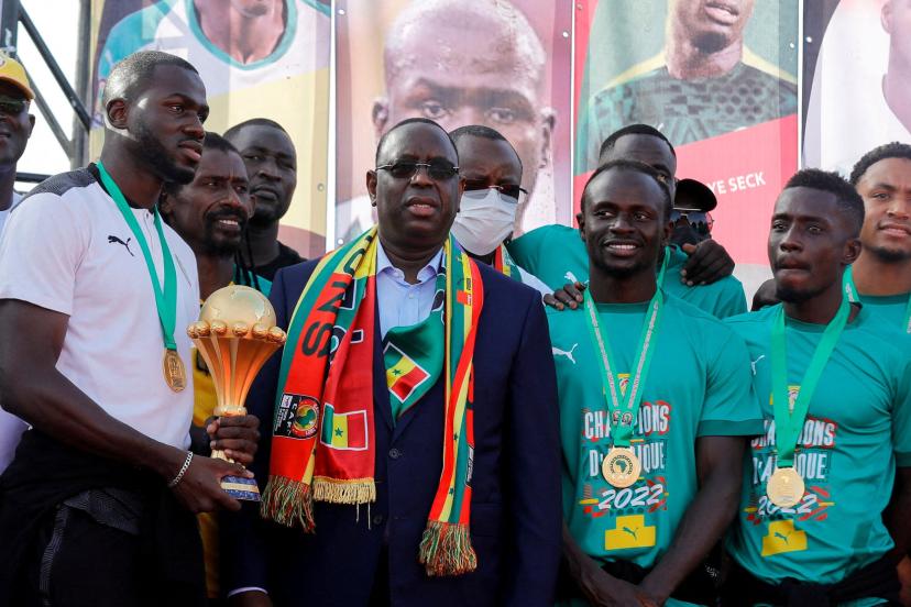 VICTOIRE CONTRE LA GAMBIE - Macky Sall encense les "Lions"