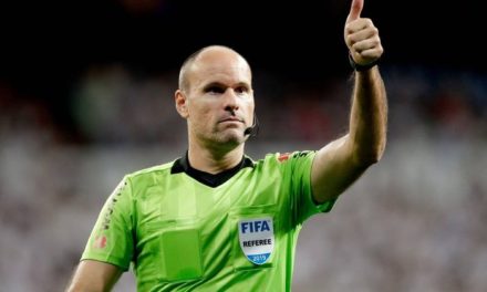 SENEGAL-QATAR - L’arbitre espagnol Mateu Lahoz au sifflet