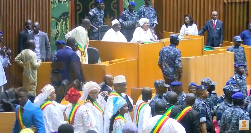 ASSEMBLEE NATIONALE - Session perturbée après des attaques contre Serigne Moustapha Sy