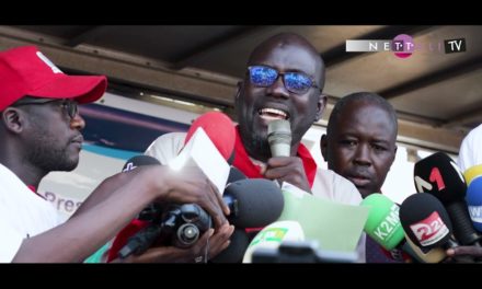 NETTALI TV - Vivez en images la manif pour la libération de Pape Alé Niang