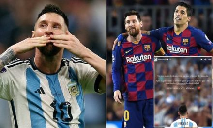 CDM 2022 - Luis Suarez rend hommage à son ami, Messi