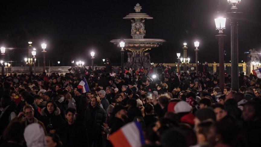 Accueil triomphal des bleus !