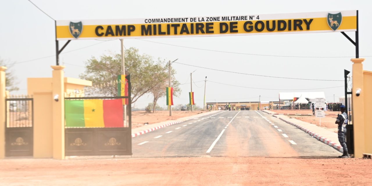 ARMEE - Goudiry étrenne son nouveau camp militaire