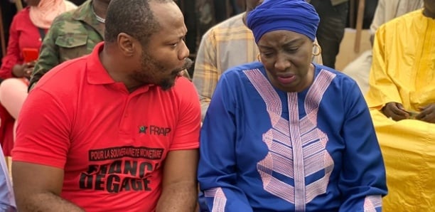 EN COULISSES - Amina Touré, Guy Marius Sagna, la grande complicité !